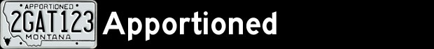 Apportioned