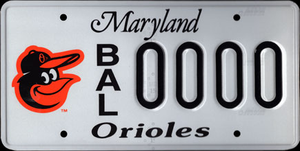 Maryland -
                          Orioles Foundation 2015 Sample