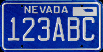 Nevada - 1982 Passenger Sample