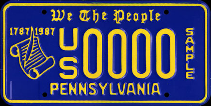 Pennsylvania - 1987 Constitution Sample
