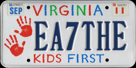 Virginia - 2011 Kids First
                  Vanity